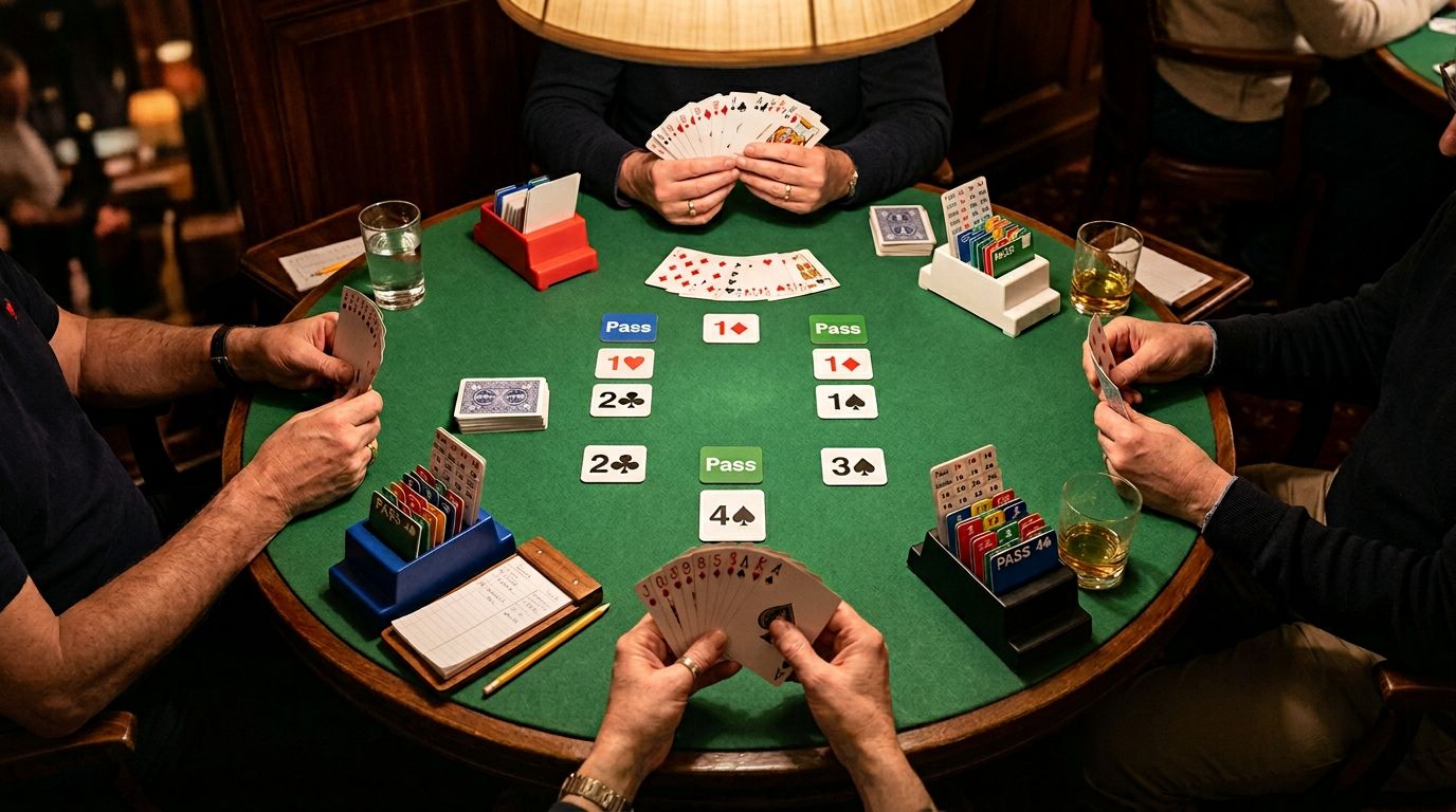 Learn game tries in bridge - invite game after major fit found. Master short-suit tries, long-suit tries, and help-su...