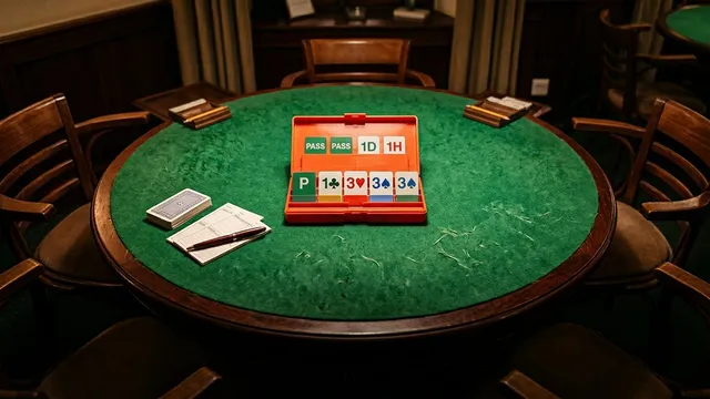 Bridge strategy illustration for cue bids, show controls for slam bidding (aces & kings)
