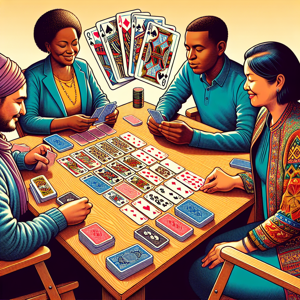 Sometimes I think bidding is just poetry with a scoring table — you throw metaphors across the table and pray your partner speaks the same dialect of “3‑heart‑ish‑maybe.” But when it lands… it’s jazz, baby. Four minds, fifty-two cards, one moment of perfect rhythm.  

#BridgeLife #CardGameCulture #BridgeHumor #DuplicateBridge #BridgeCommunity